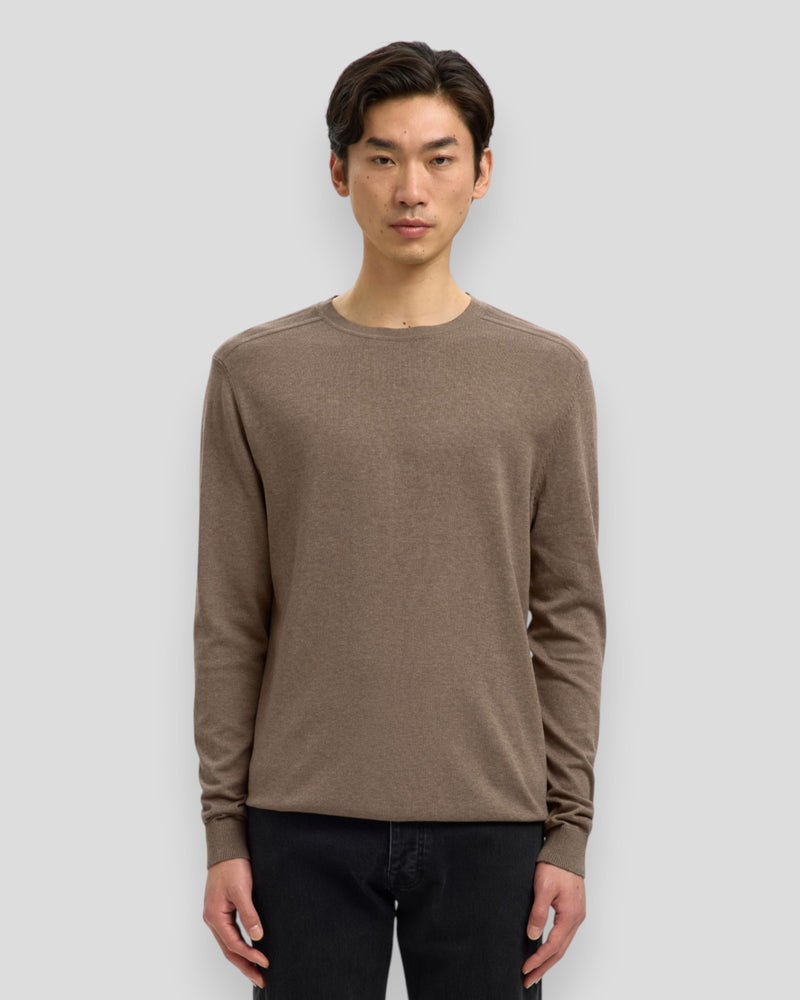 Berg Crew Neck - Teak Melange
