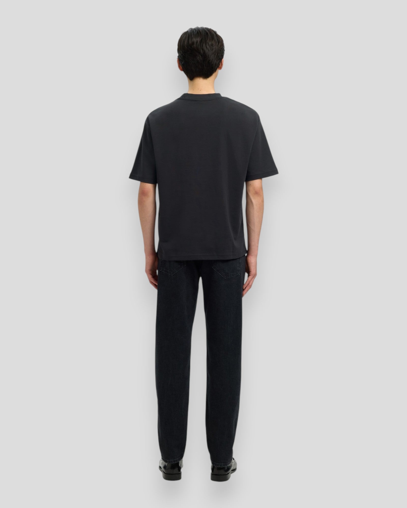 Loose Oscar SS O-Neck Tee - Black
