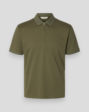 Fave Zip SS Polo - Kalamata