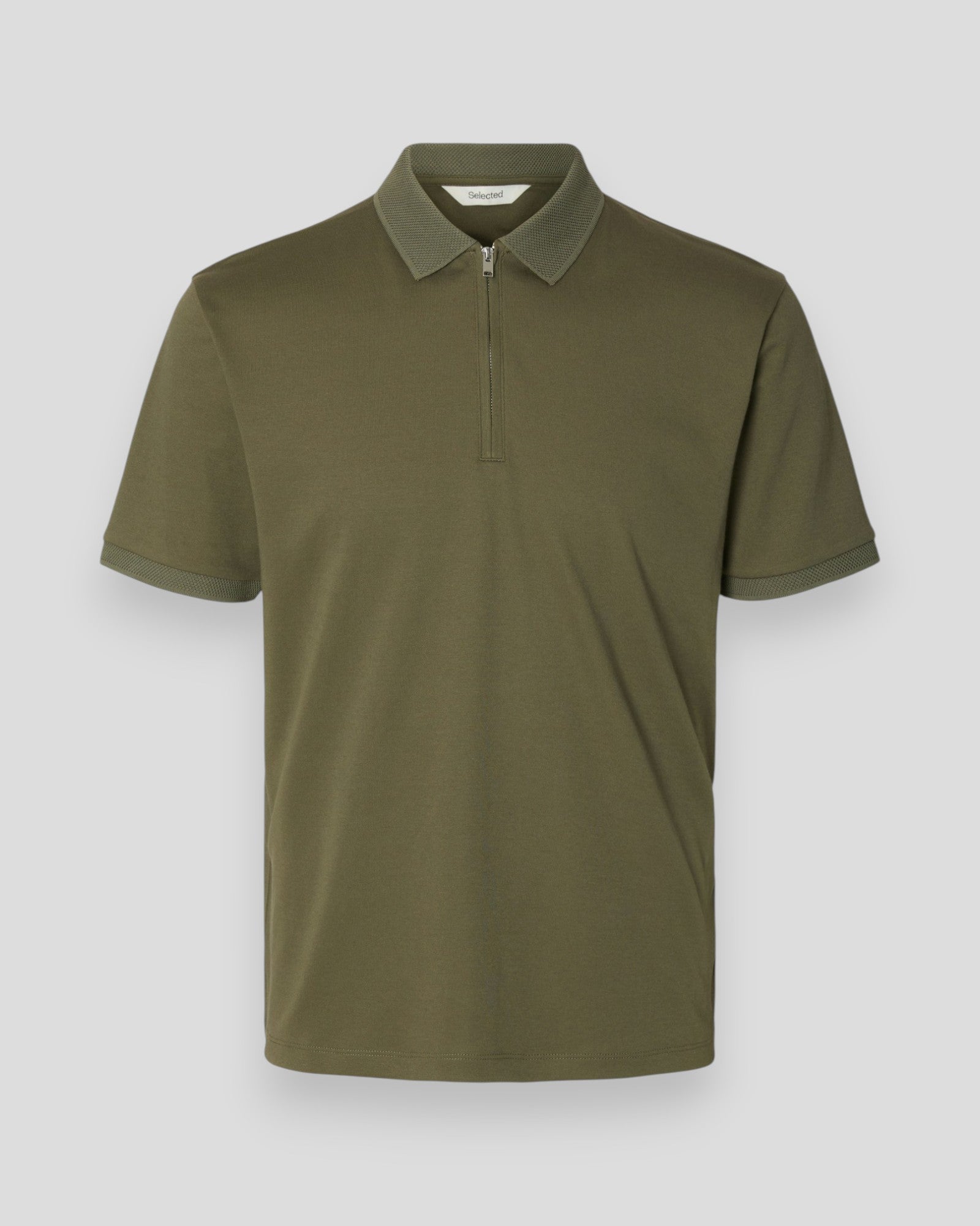Fave Zip SS Polo - Kalamata