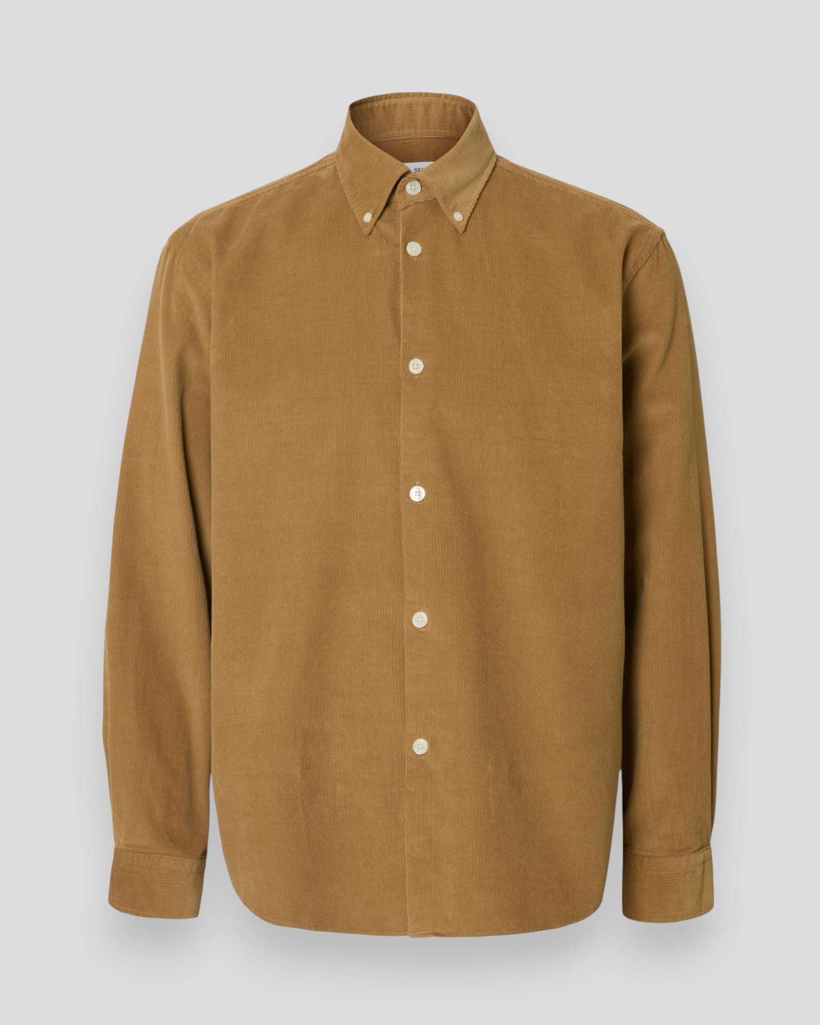 Regular Danni Cord BD LS Shirt - Kelp