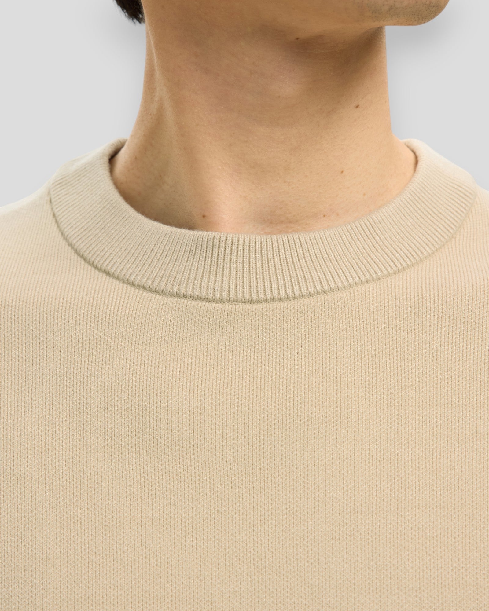 Teller FN Relaxed Crew Neck - Oatmeal