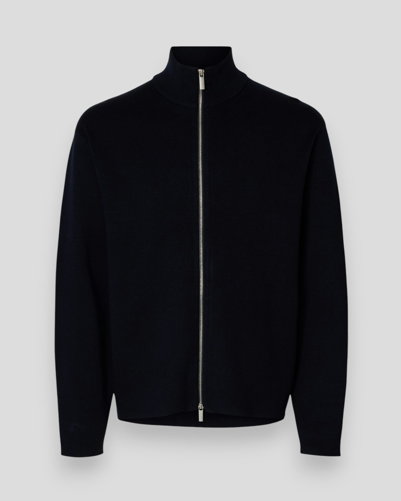 Teller FN Relaxed Zip Cardigan - Sky Captain