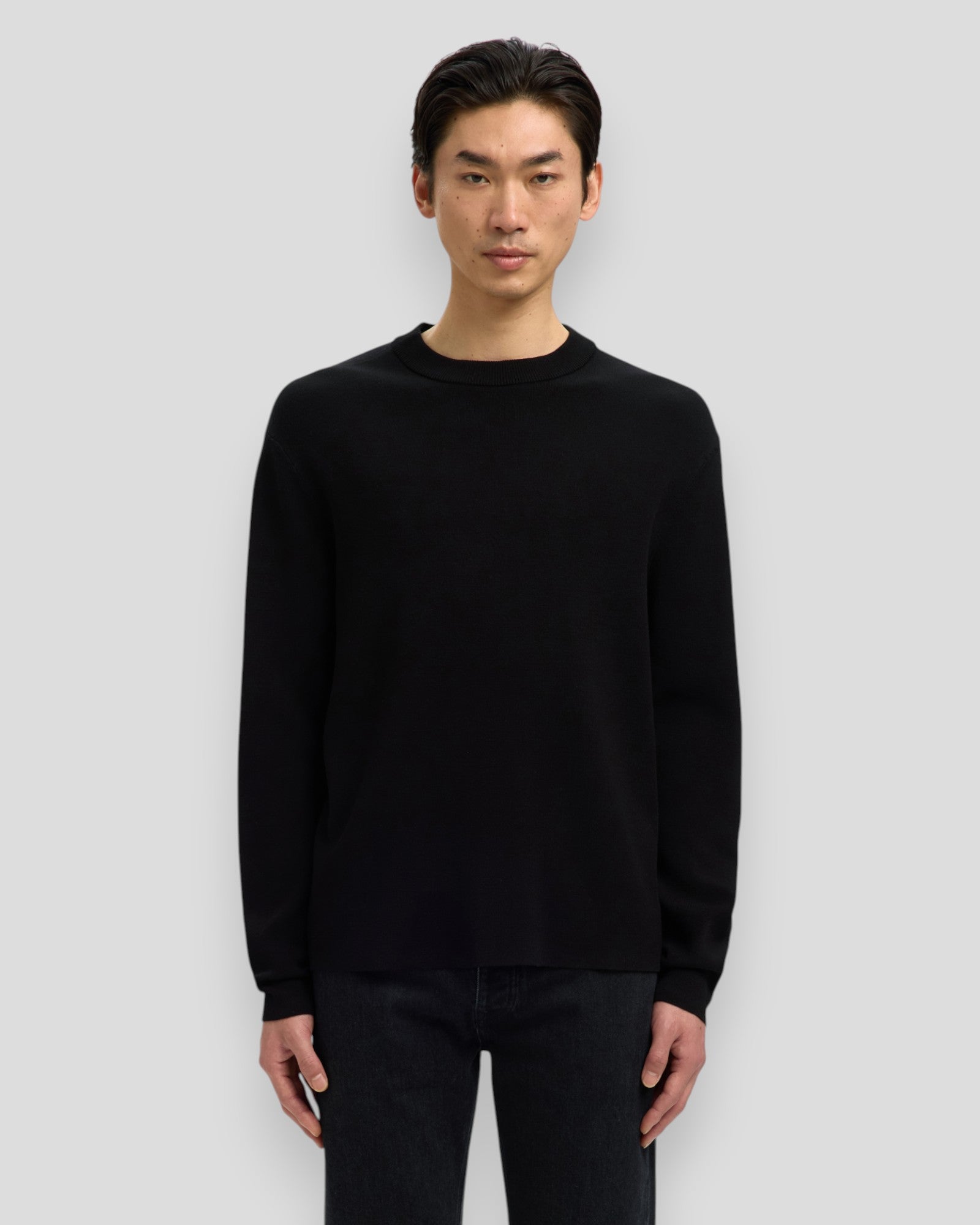 Teller FN Relaxed Crew Neck - Black