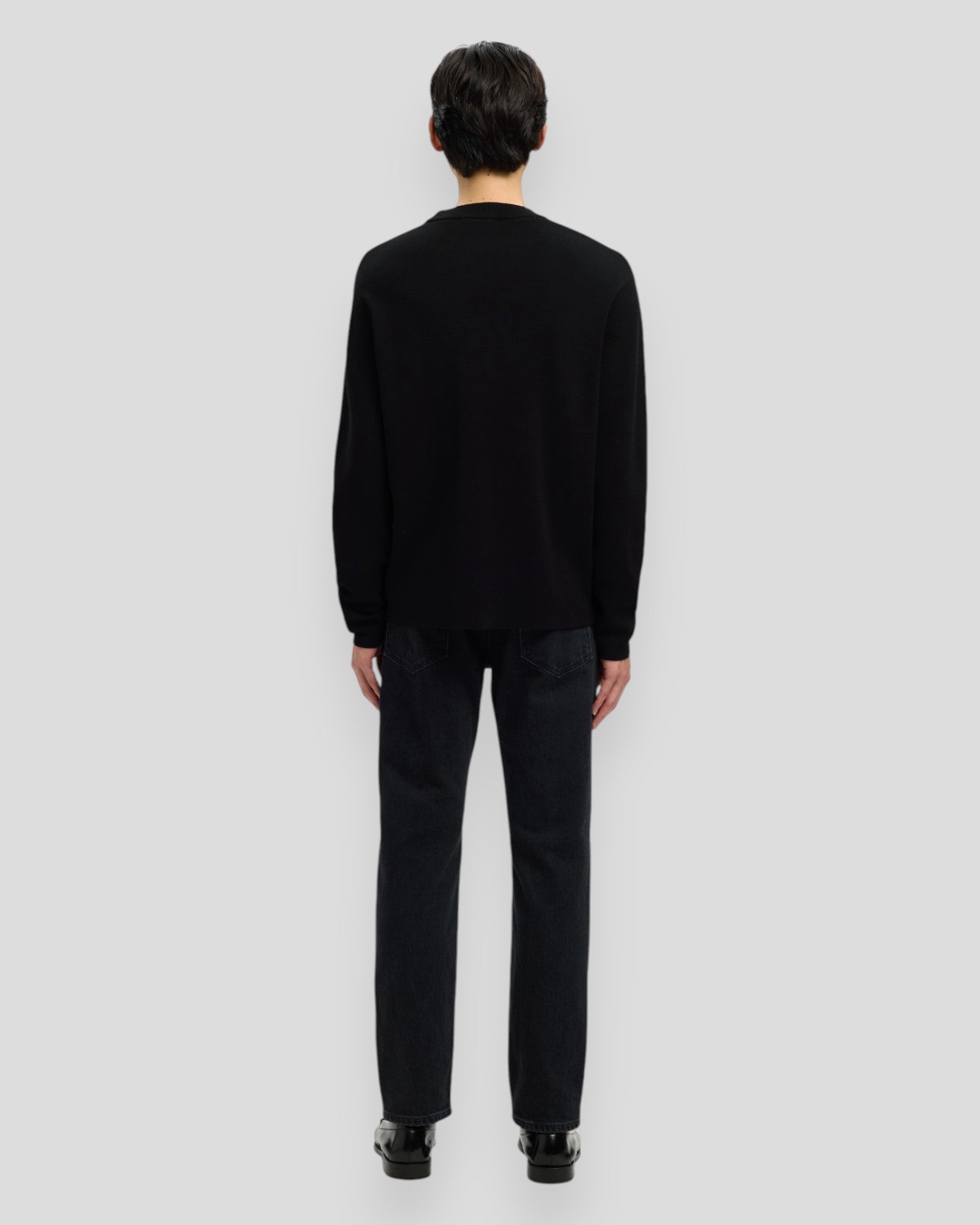 Teller FN Relaxed Crew Neck - Black