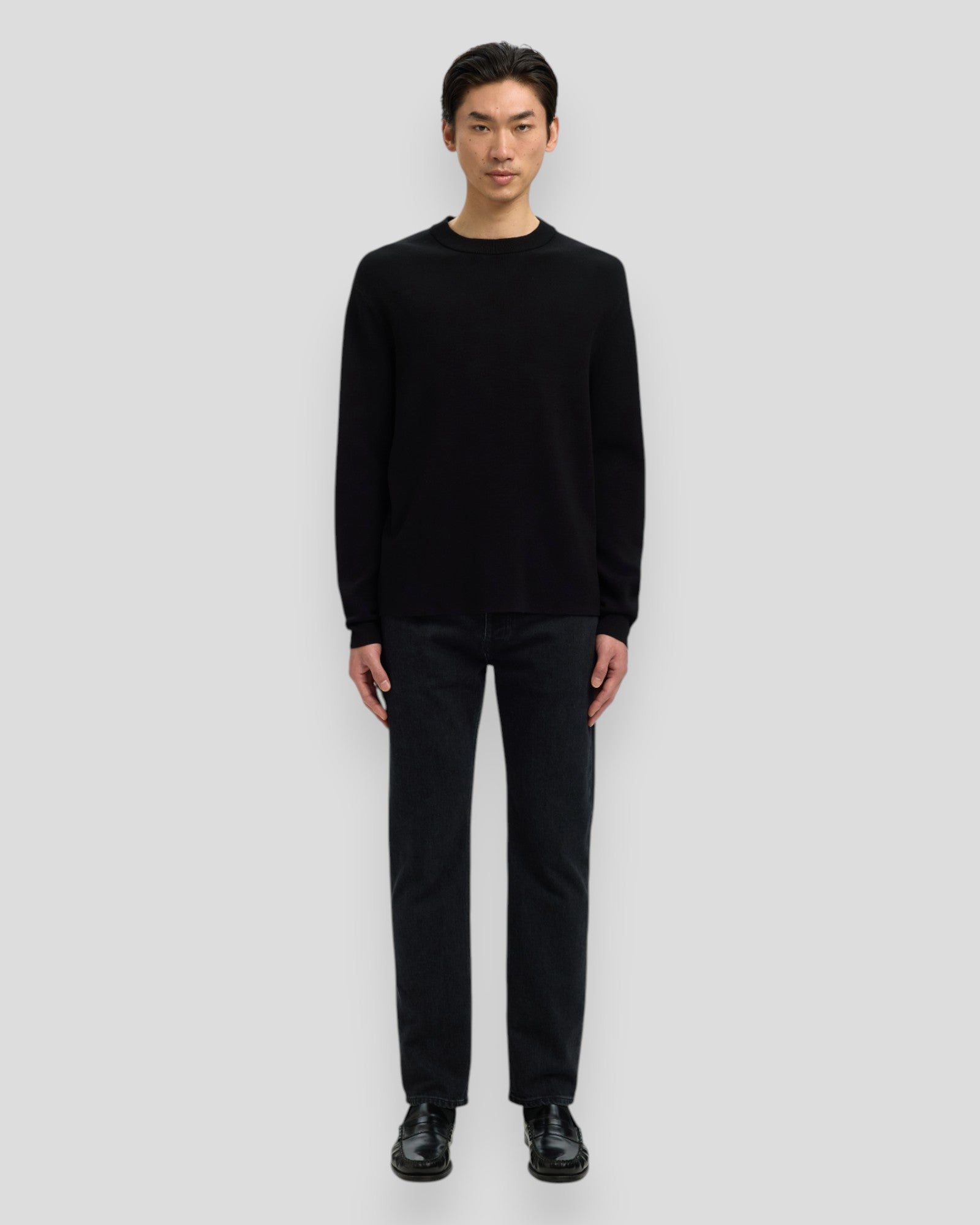 Teller FN Relaxed Crew Neck - Black
