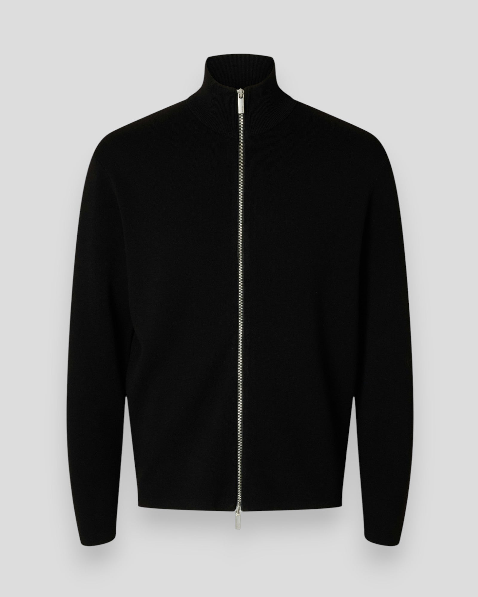 Teller FN Relaxed Zip Cardigan - Black