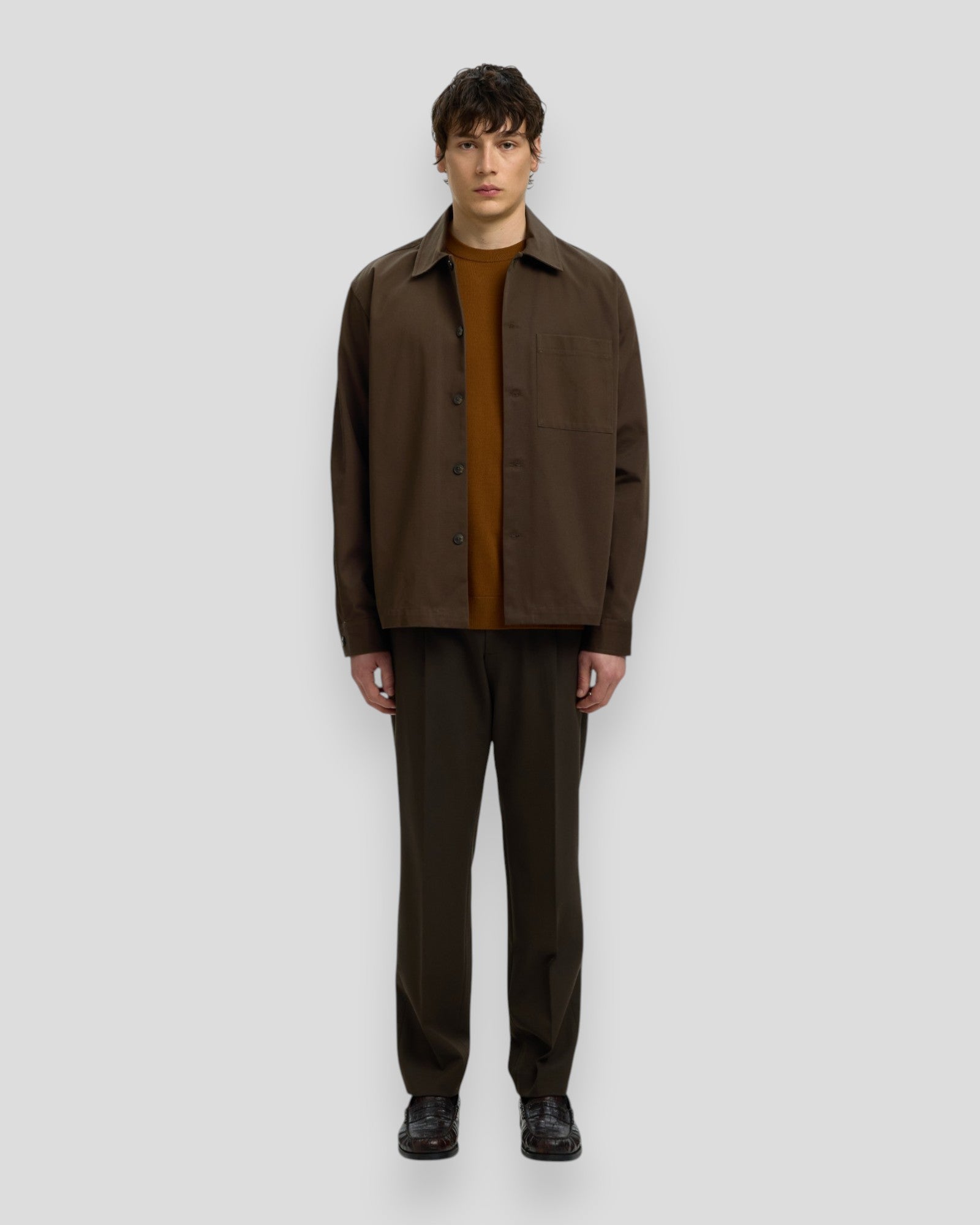 Otto Tate Heavy Twill Overshirt - Delicioso