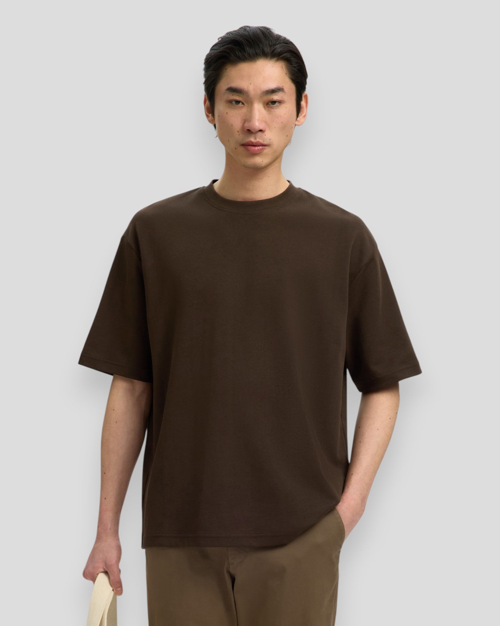 Loose Oscar SS O-Neck Tee - Delicioso
