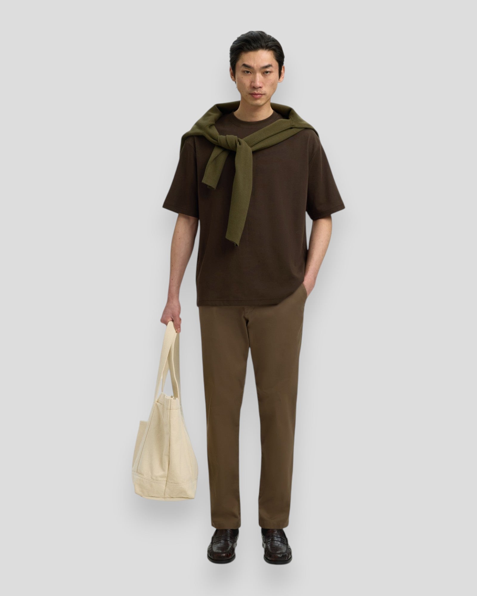 Loose Oscar SS O-Neck Tee - Delicioso