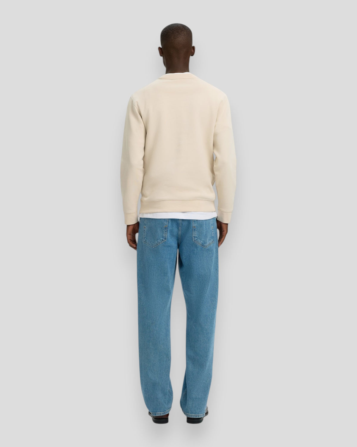 Tom Soft Crew Neck Sweat - Oatmeal