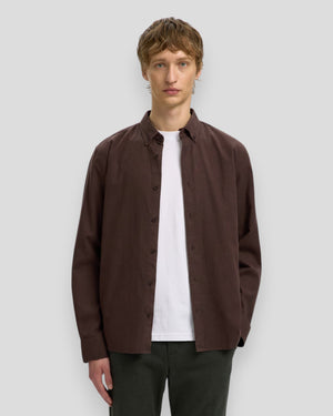 Cole-Jay Regular Melange LS Shirt - Delicioso Melange