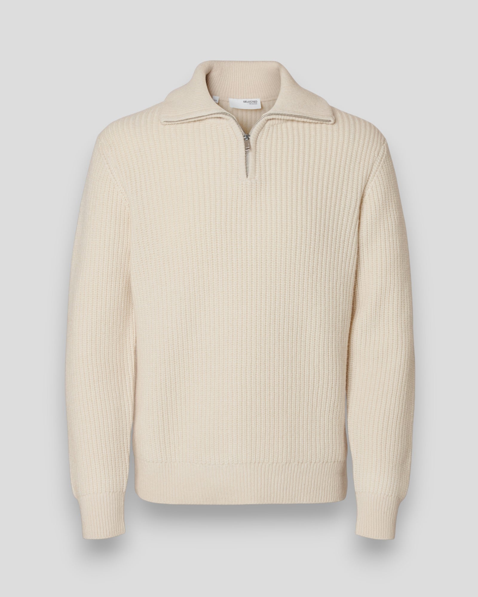 Land LS Knit Half Zip - Tofu