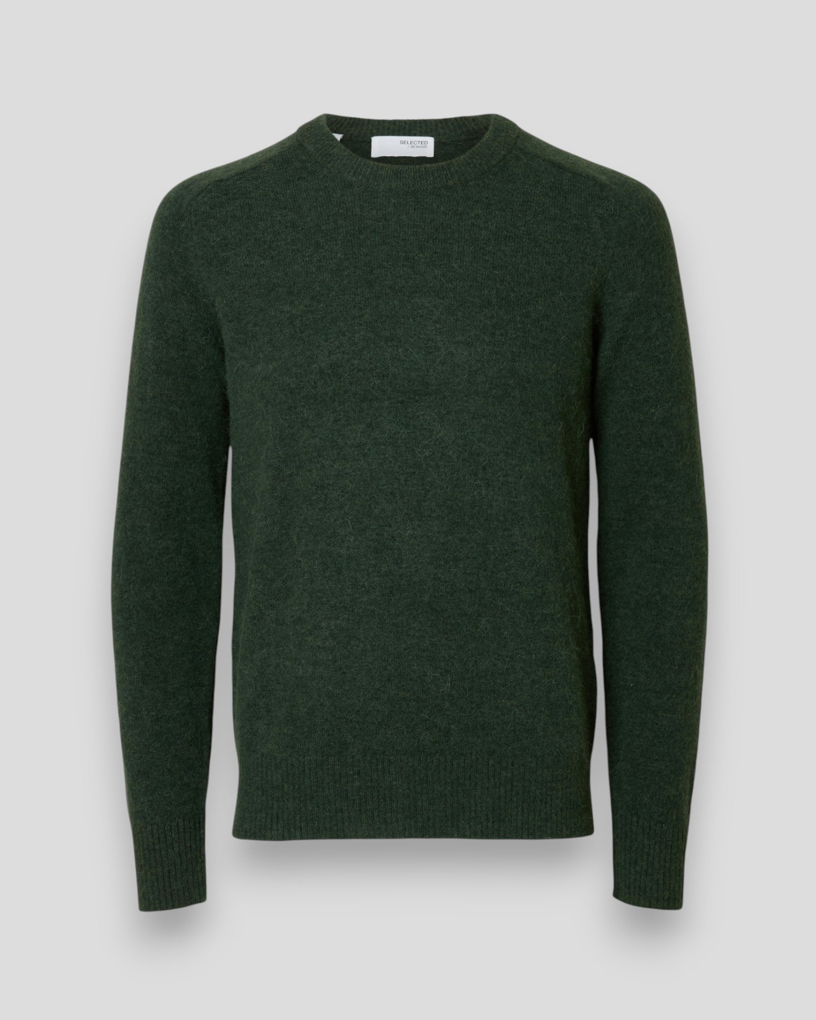 Rai LS Knit Crew Neck - Deep Forest
