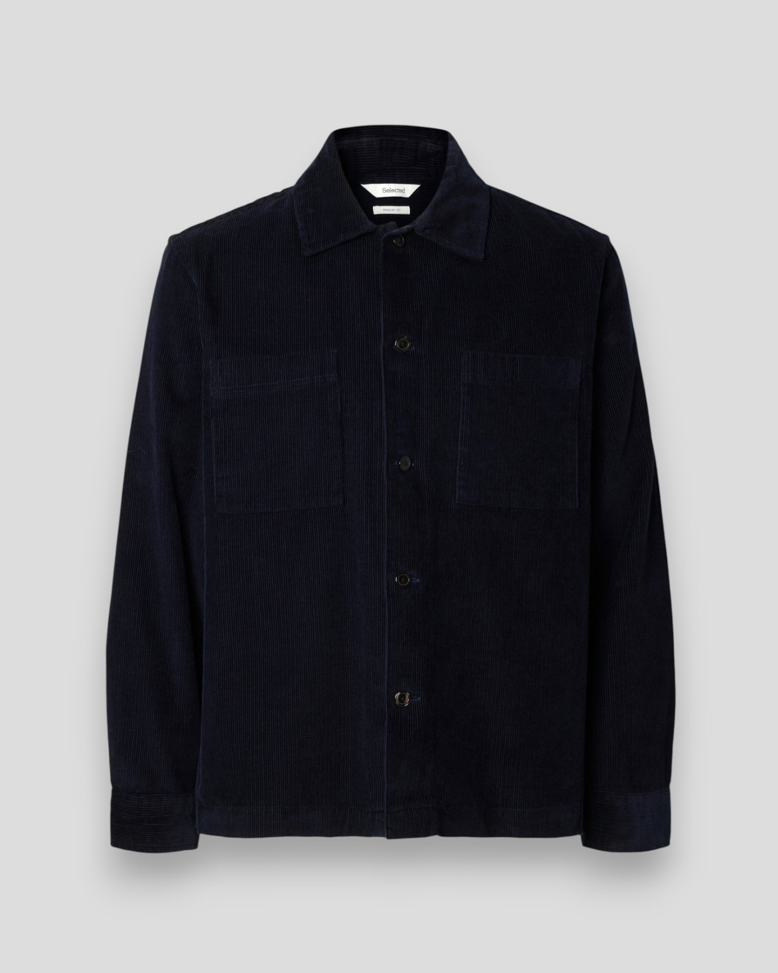 Regtate Cord Overshirt - Sky Captain