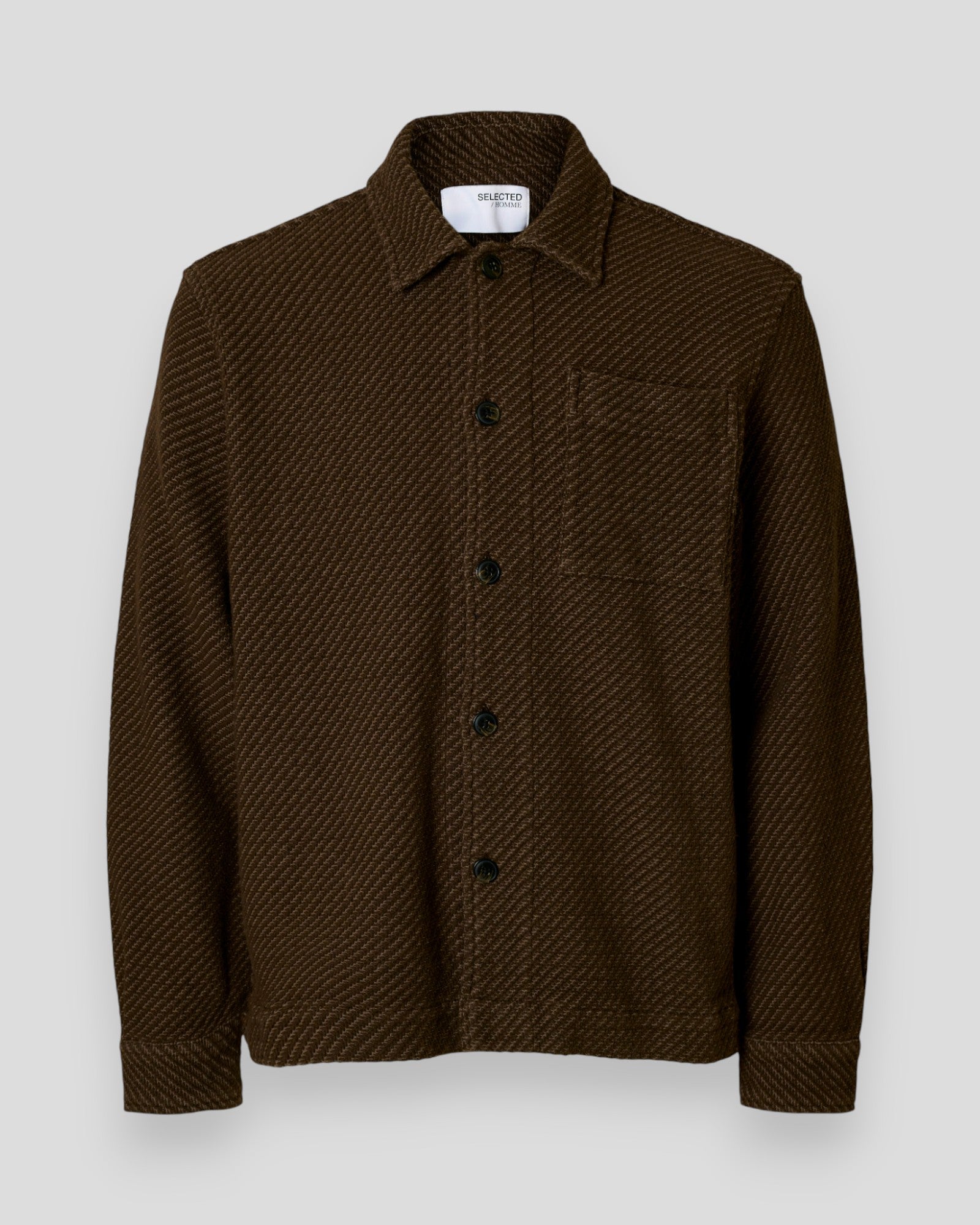 Regular Fred Structured Overshirt - Delicioso