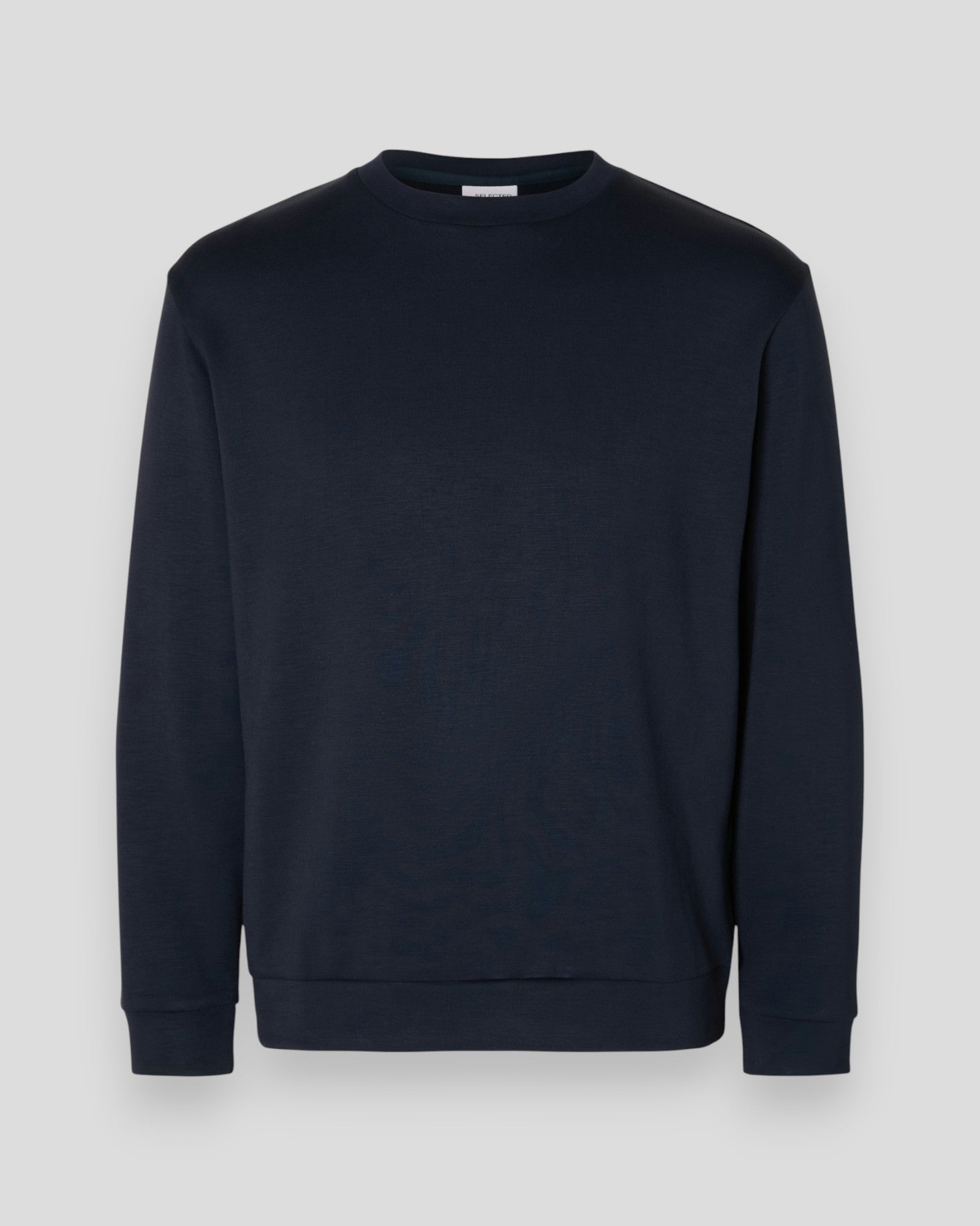 Emanuel Soft Crew Neck Sweat - Sky Captain