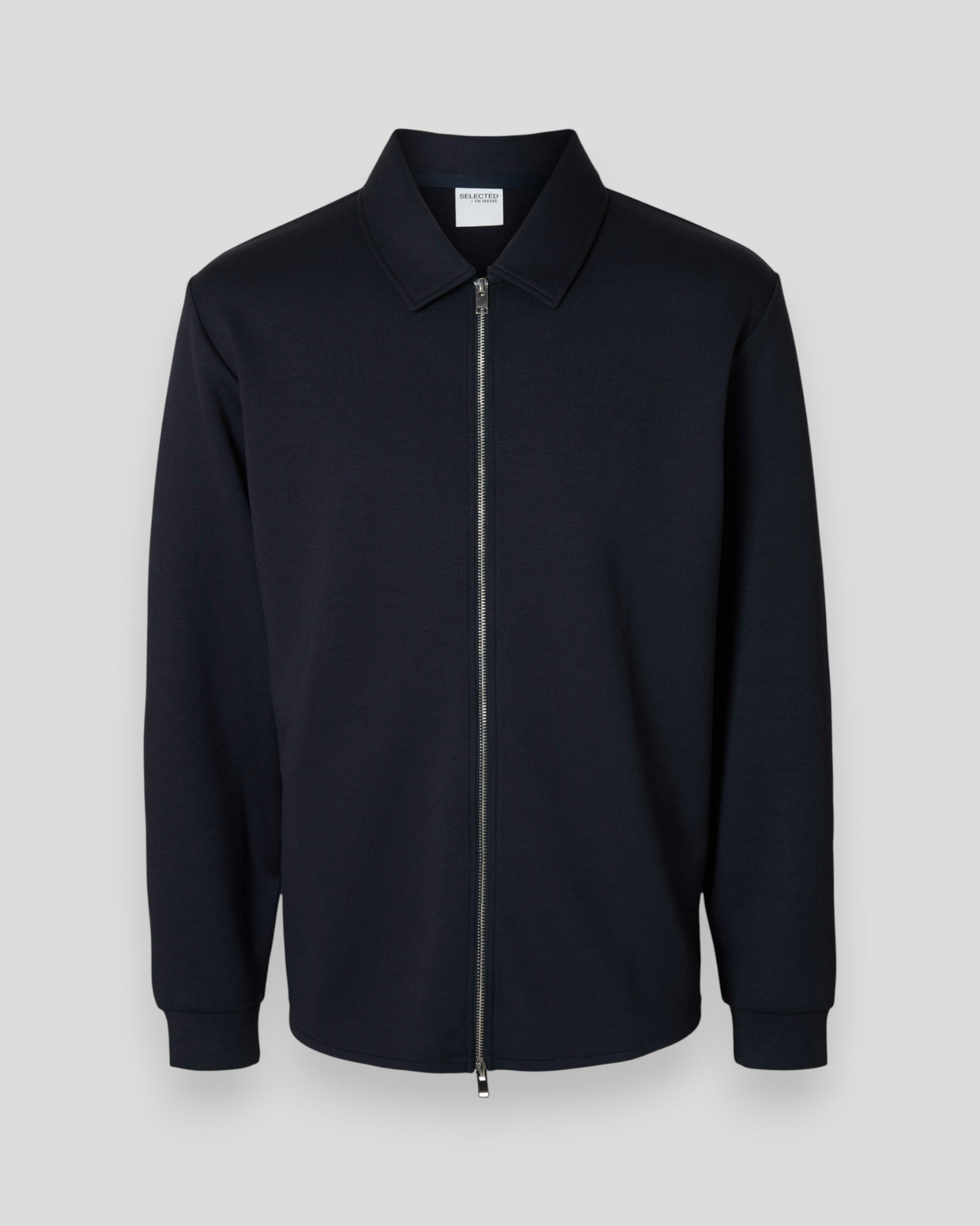 Emanuel Soft Full Zip Sweat - Sky Captain
