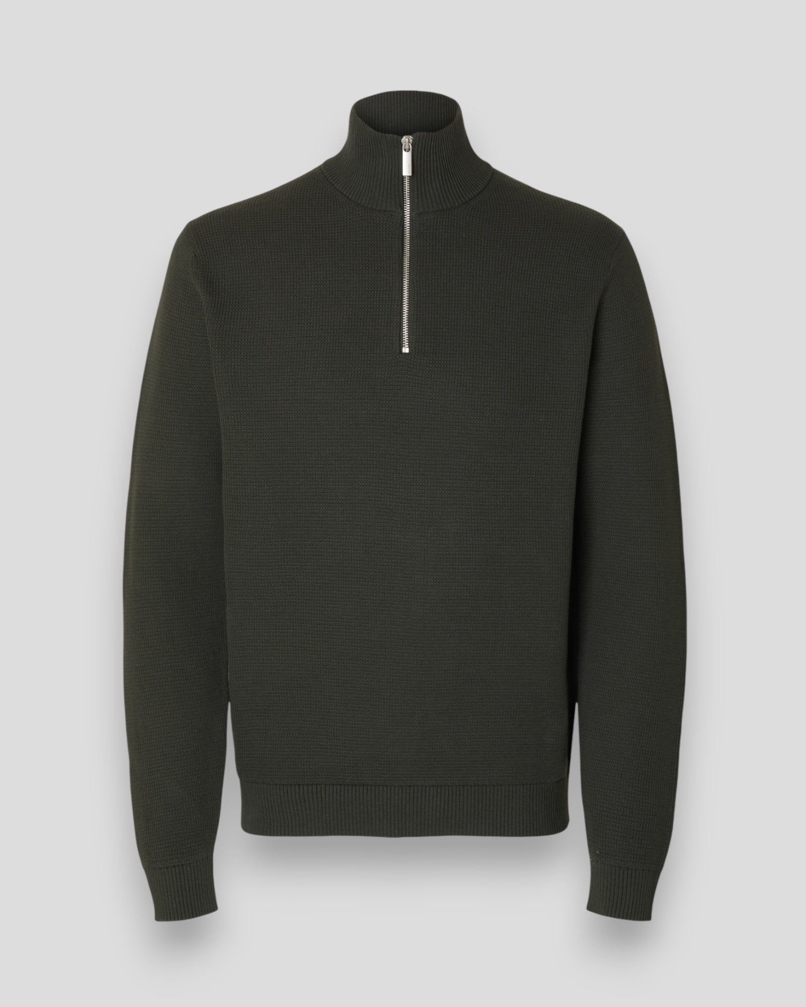 Dane Kint Structure Half Zip - Deep Forest