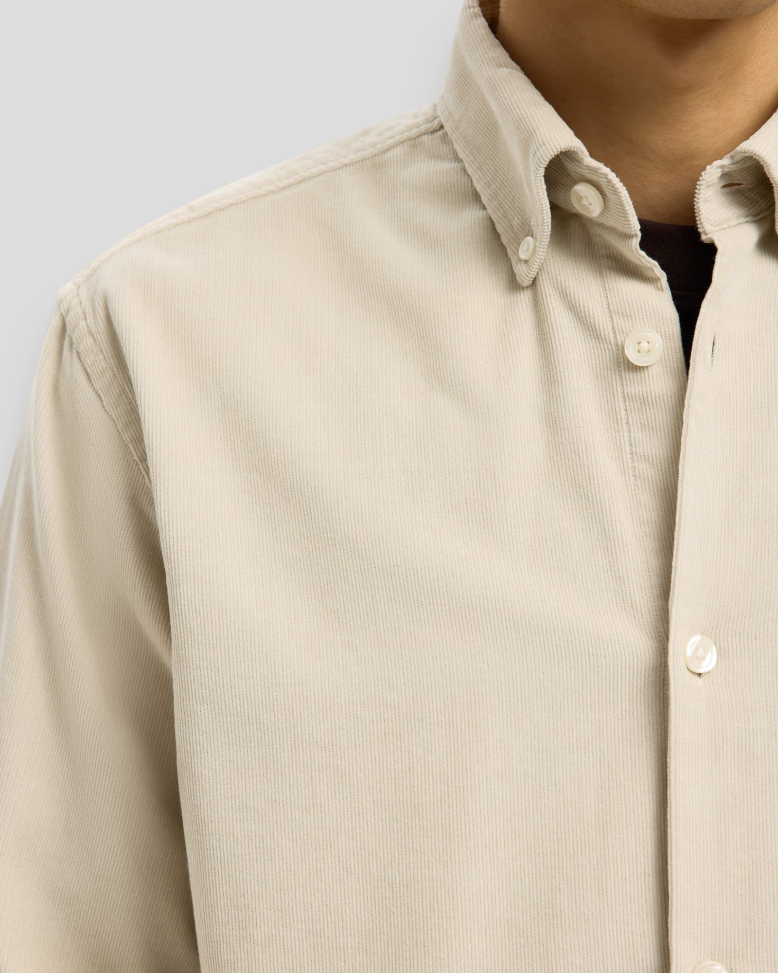 Regular Danni Cord BD LS Shirt - Moonstruck