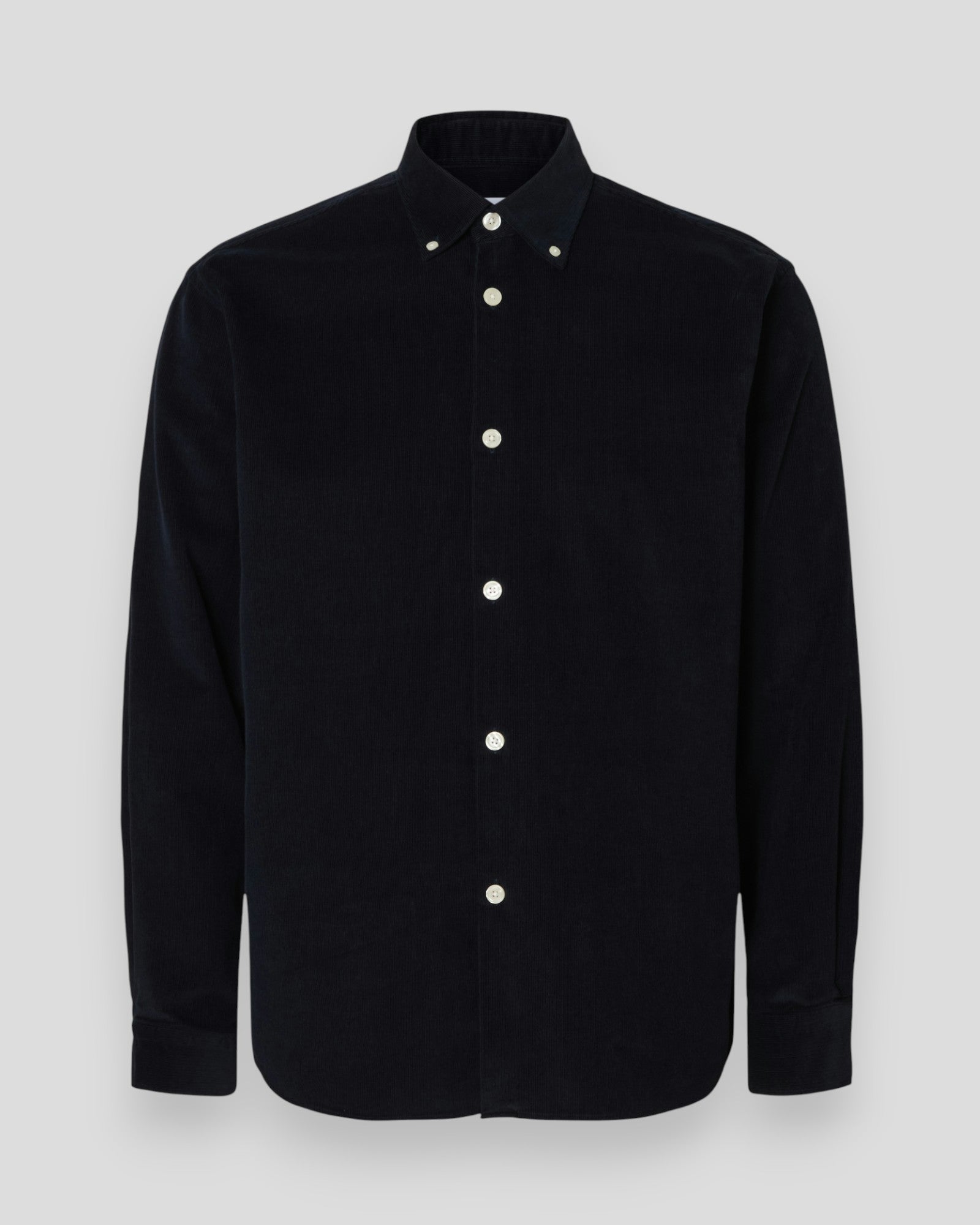 Regular Danni Cord BD LS Shirt - Sky Captain