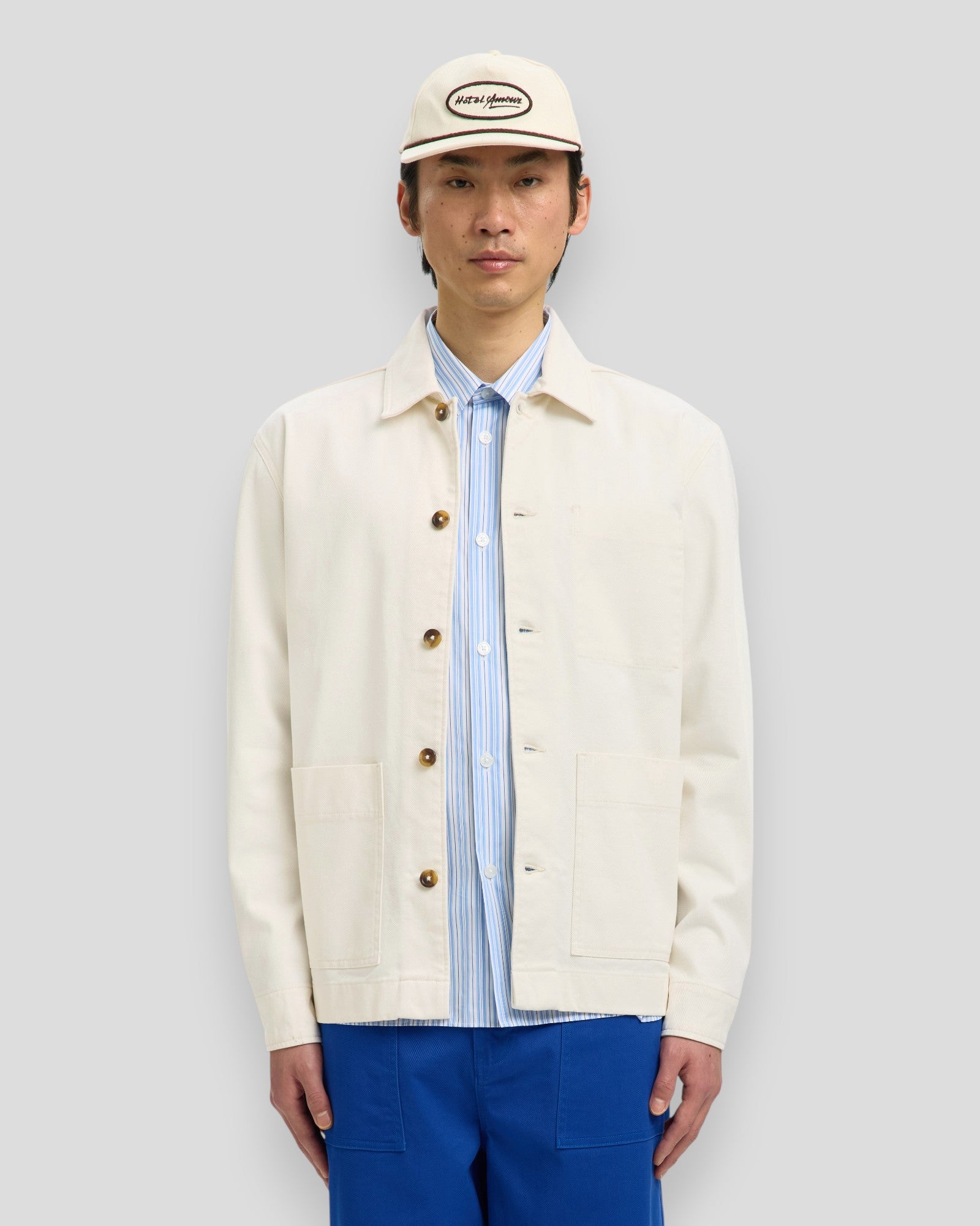 Regular Hotel Amour Overshirt - Egret