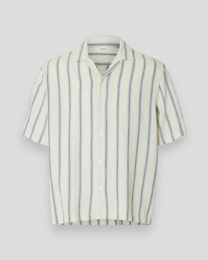 Relax Cal SS Shirt Resort - Egret/Skyway