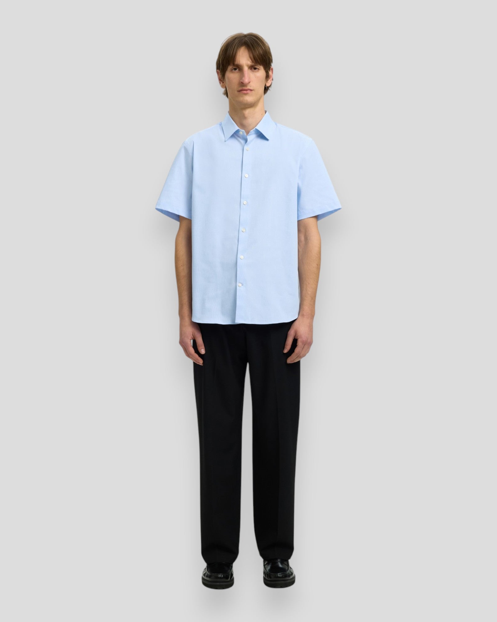 Claus-Perfomance Regular SS Shirt - Light Blue