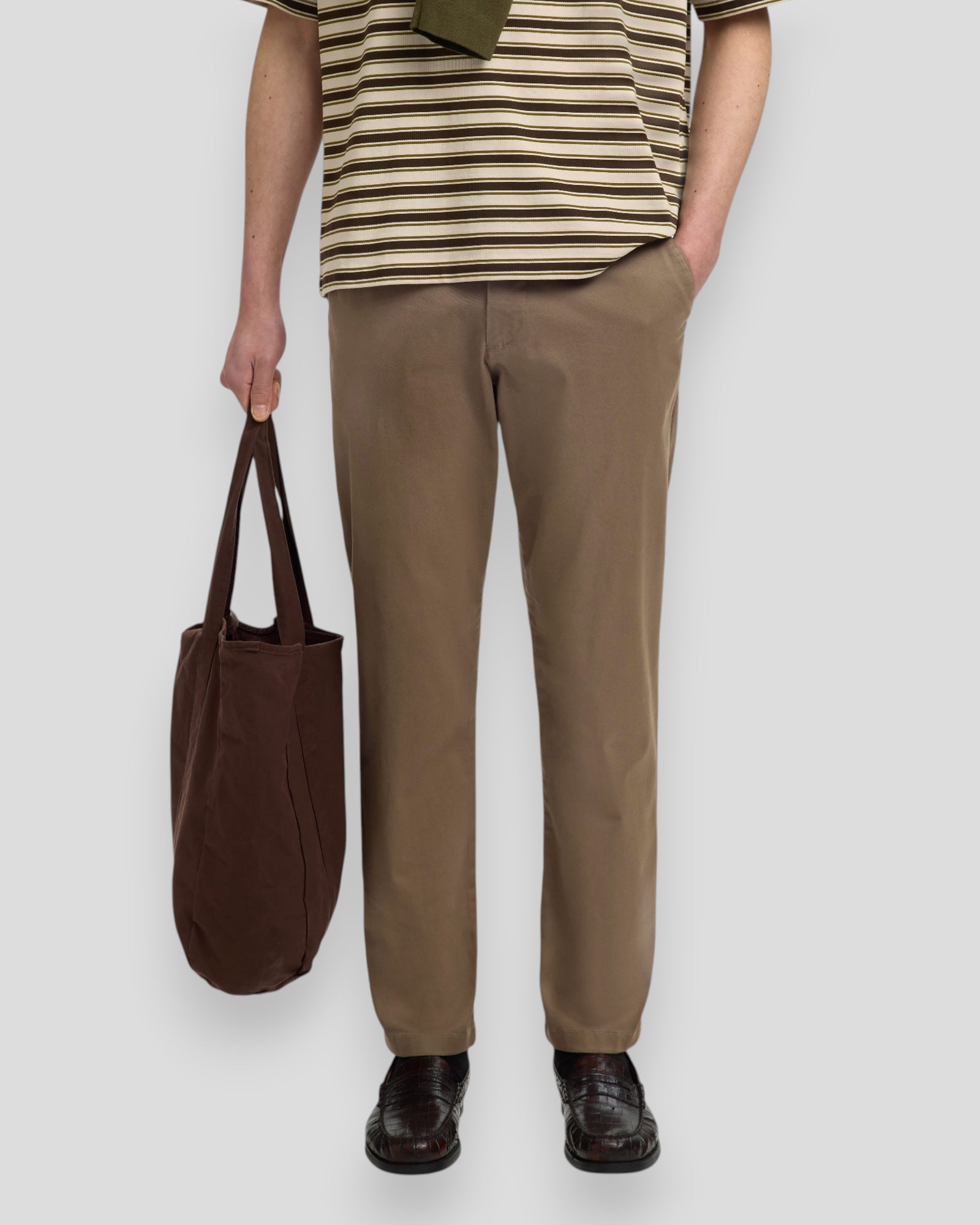 Slim New Miles Flex Pants - Chocolate Chip