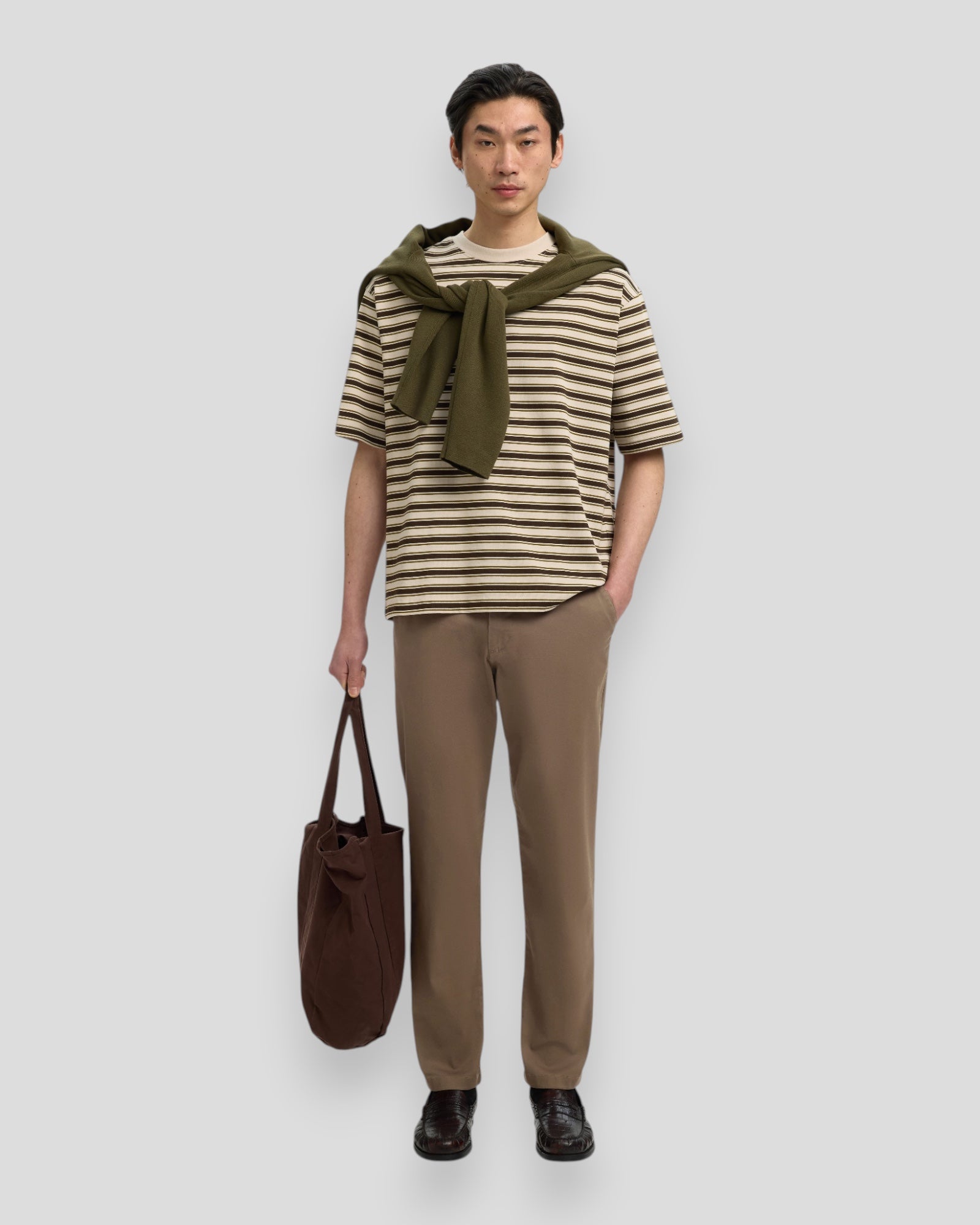 Slim New Miles Flex Pants - Chocolate Chip