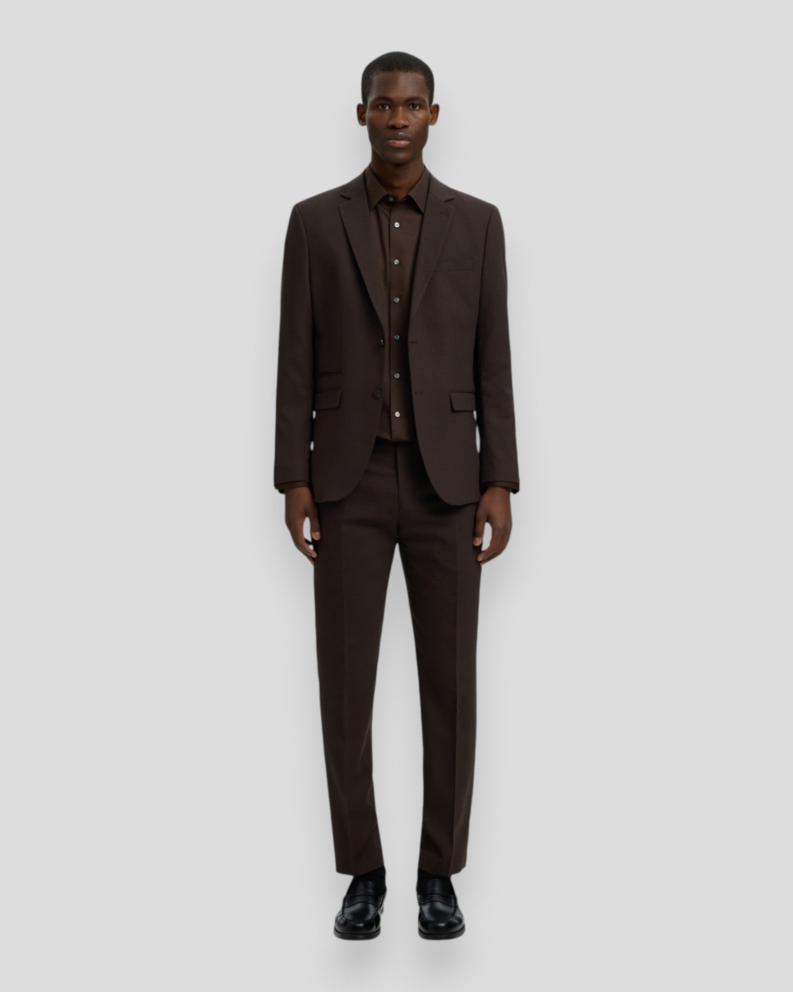 Filip-Performance Slim Shirt LS - Delicioso