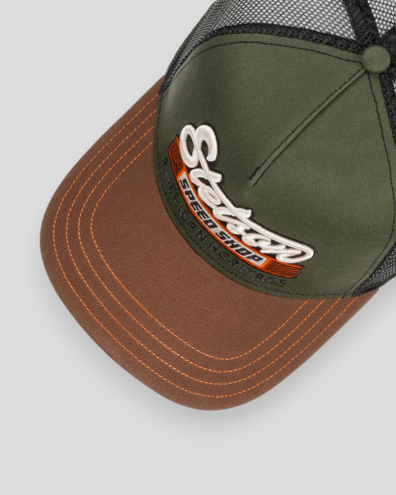 Trucker Cap Speed Shop - Chestnut/Olive