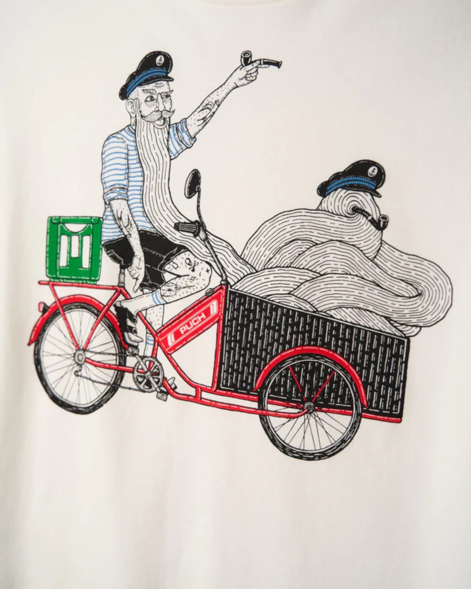 Cargo Mopet Tee - Star White