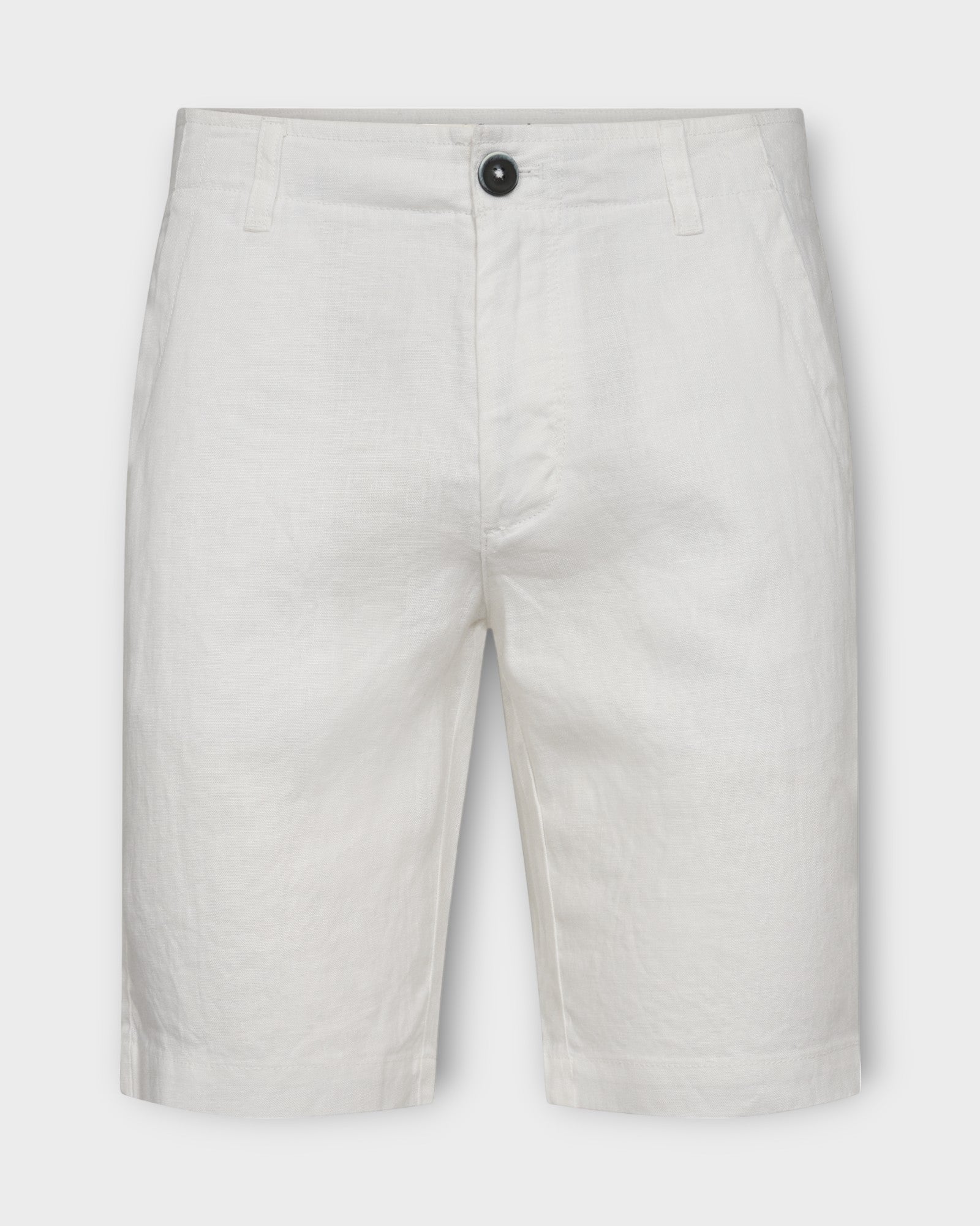 Abel Regular Fit Shorts - White