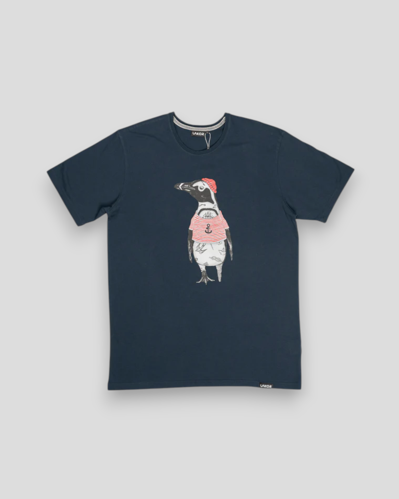 African Penguin T-Shirt - Blueberry