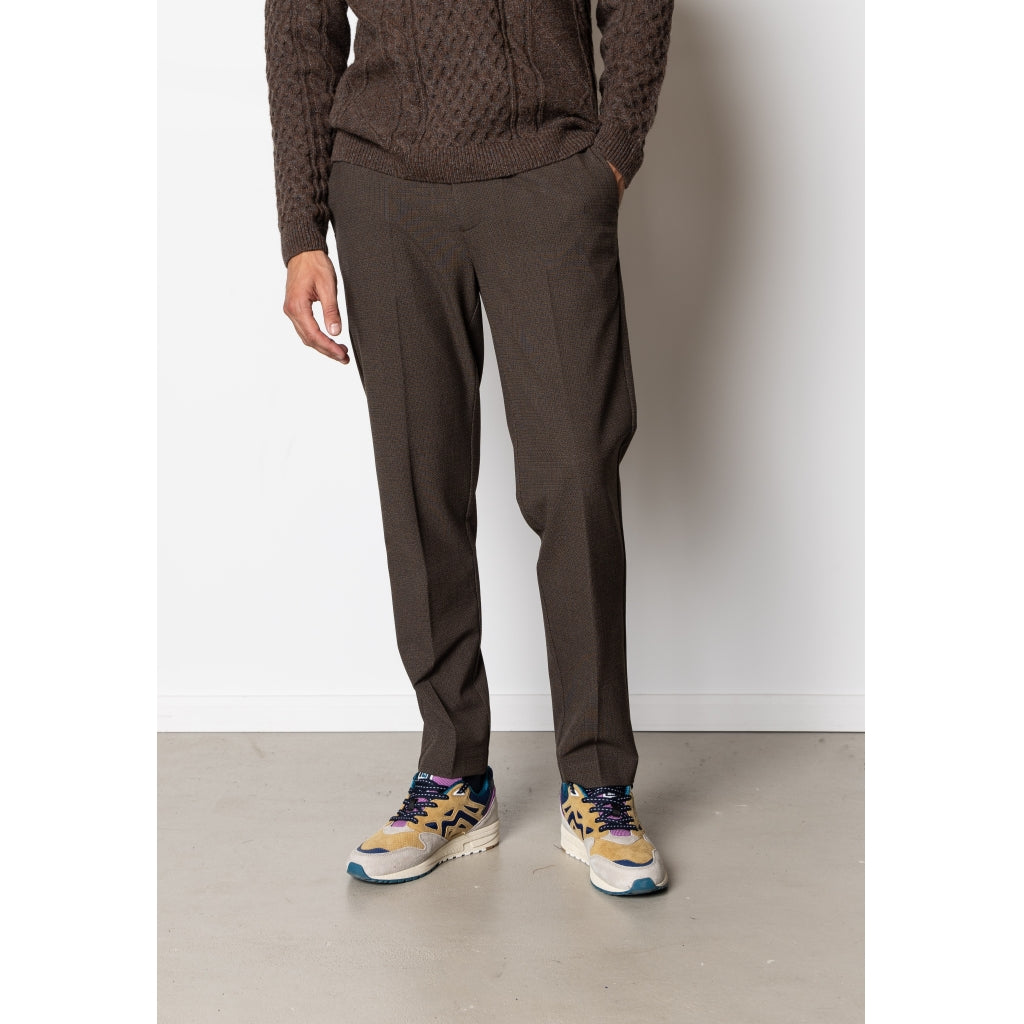 Copenhagen XO Marius Pants - Brown Melangé