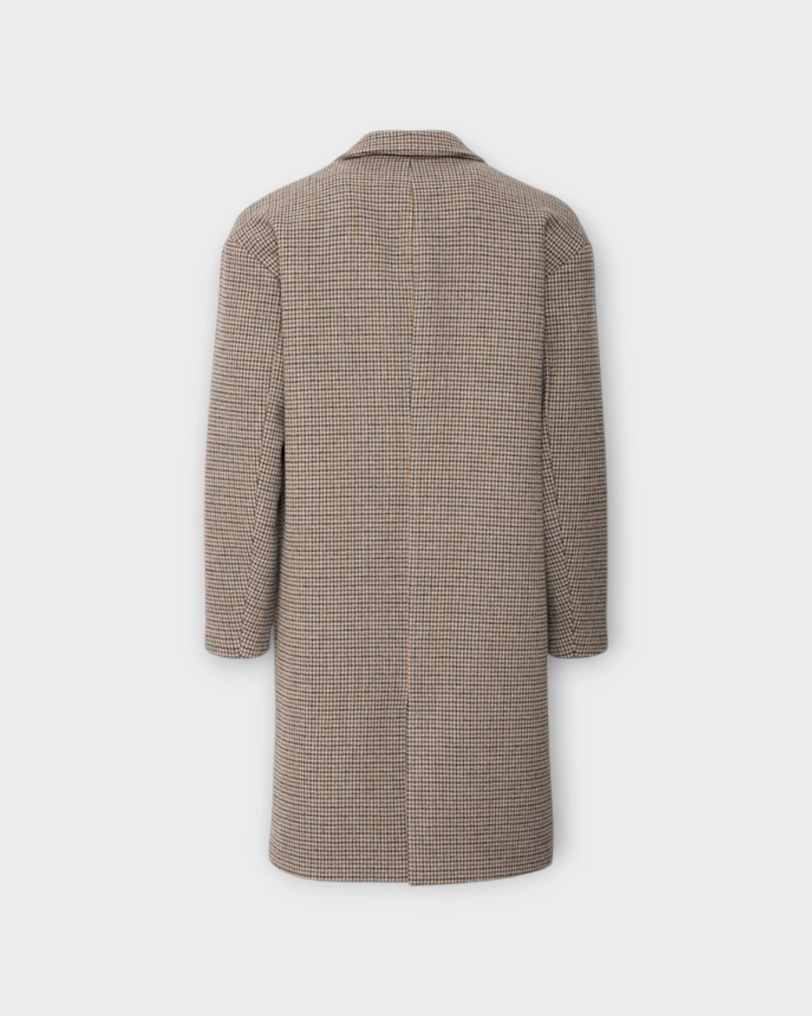 Claes Houndstooth Checked - Silver Mink