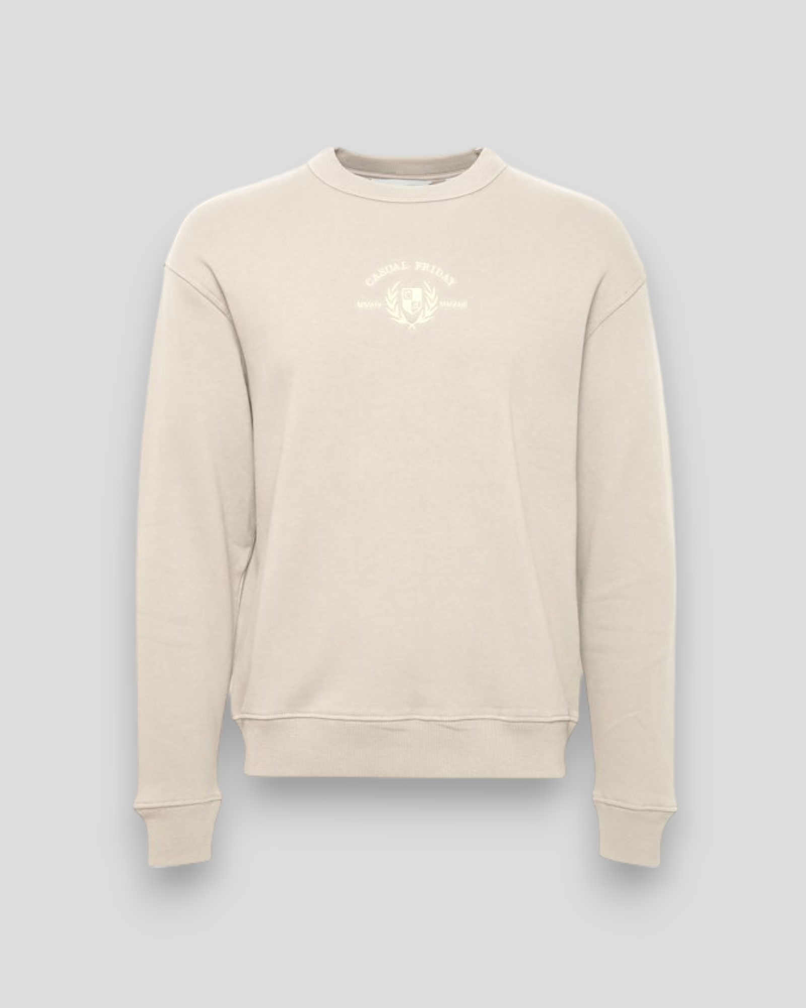 Sage Relaxed Sweatshirt Embroidery - Chateau Gray