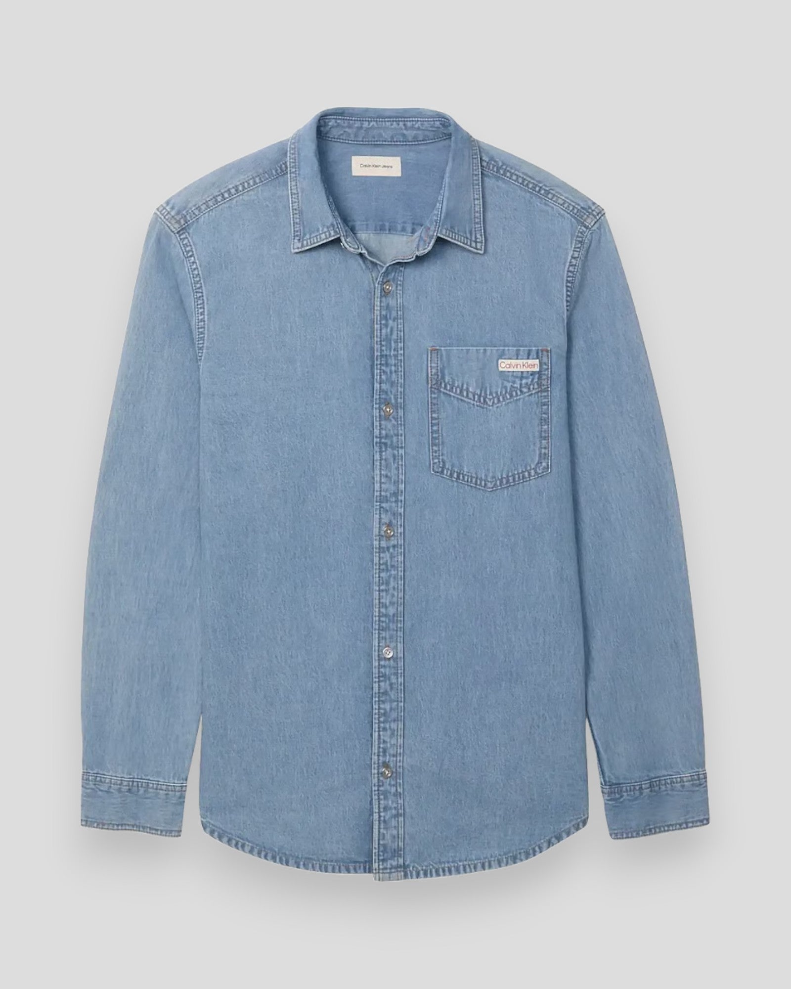 Essential Classic Shirt - Pale Blue Stone