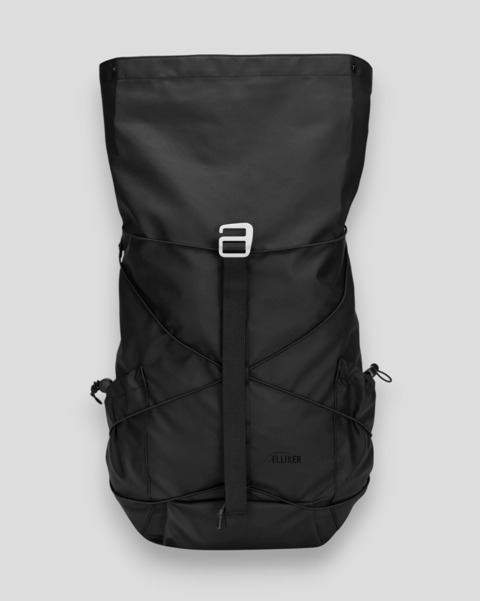 Dayle Roll Top Backback 21/25L - Black