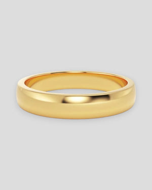 Gold men's Infinite Ring by Edblad showing a sleek, minimalist band with engraved details, designed for stylish men's jewelry.