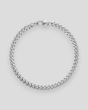 Steel men's Riley bracelet by Edblad featuring sleek, modern design with smooth links and adjustable clasp.