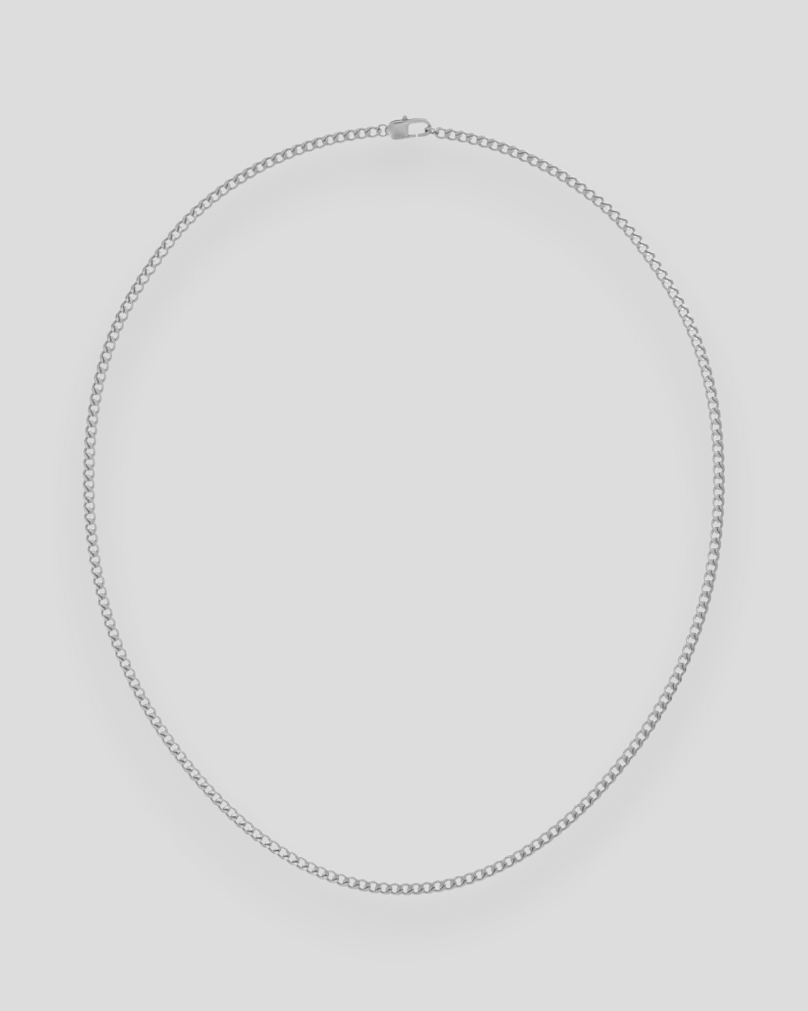 Men's steel necklace from Edblad featuring a sleek, modern design with a smooth chain and minimalist pendant.