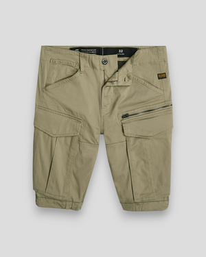 G-STAR RAW Rovic Zip Relaxed Shorts i Dune, afslappede herreshorts med lynlås og komfortabel pasform.