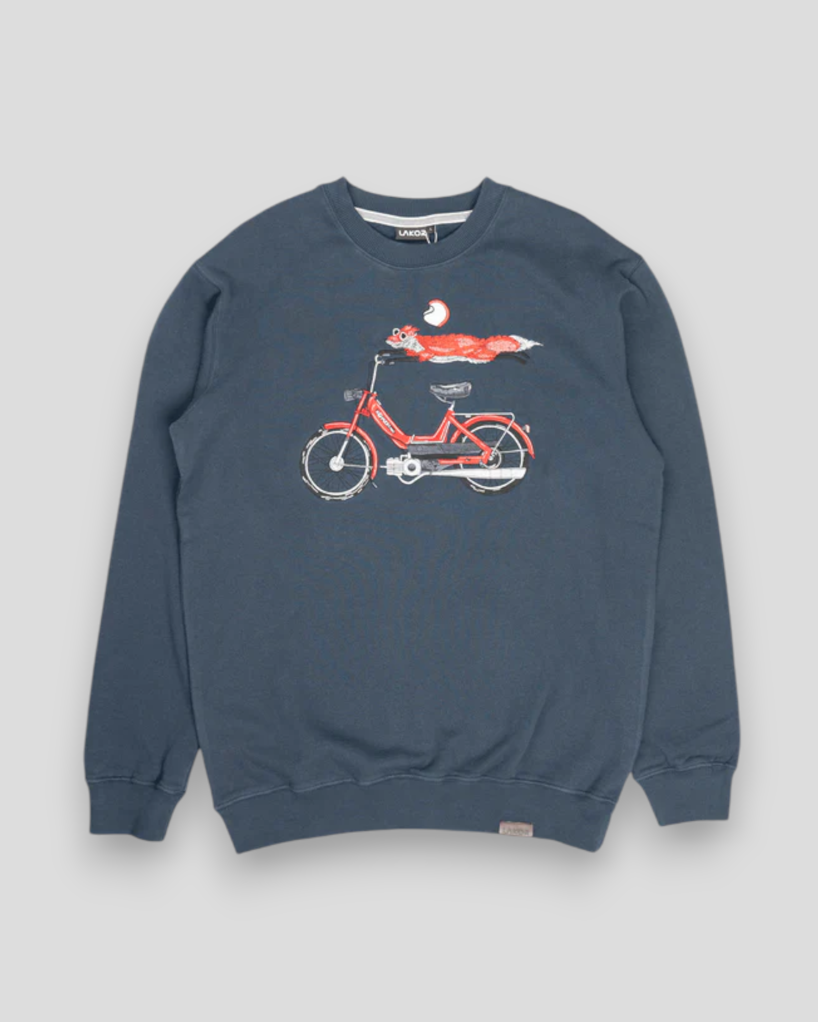 Foxtail Crewneck - Blueberry