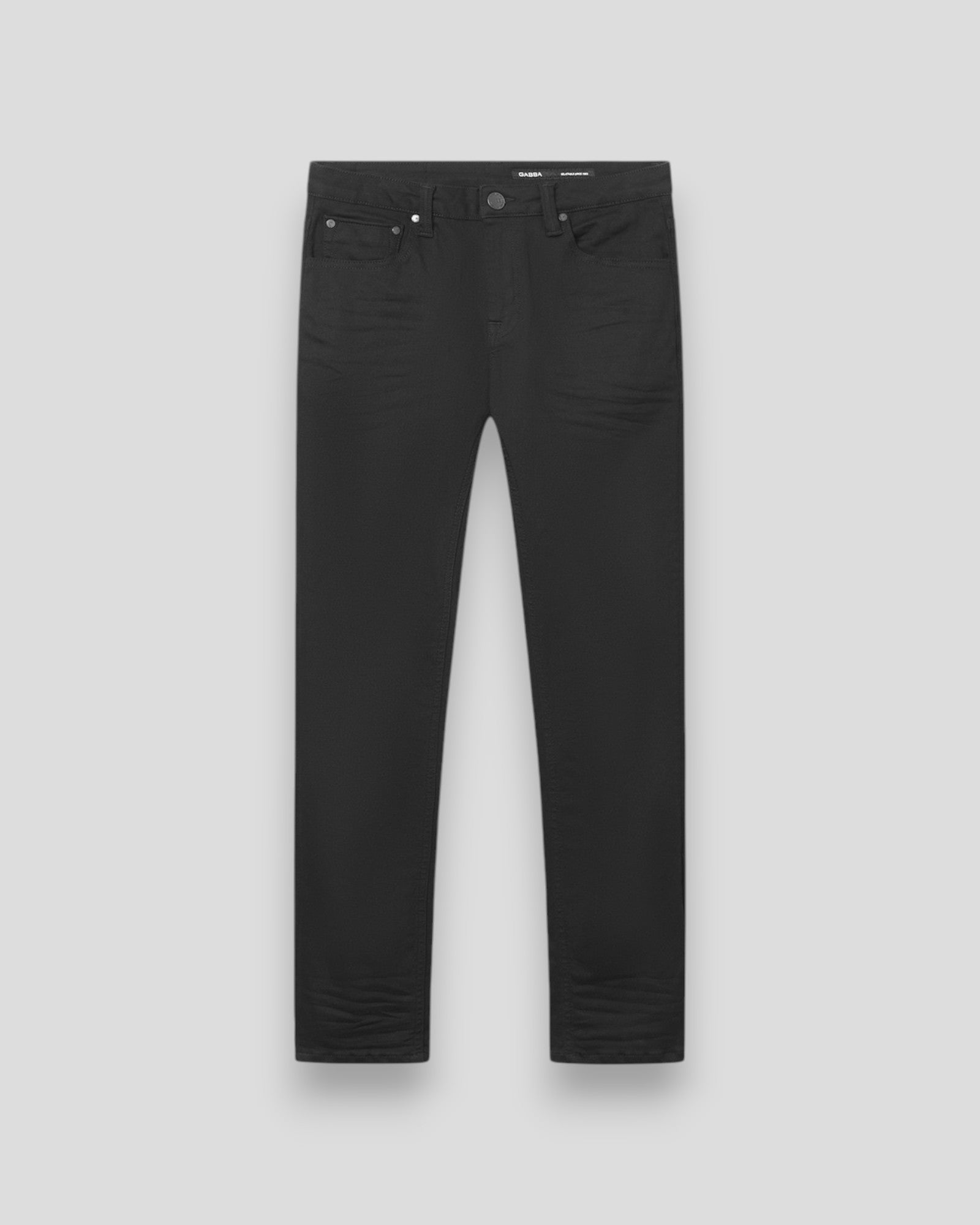 Sorte Gabba jeans med super-stretch og farve, der holder vask efter vask.