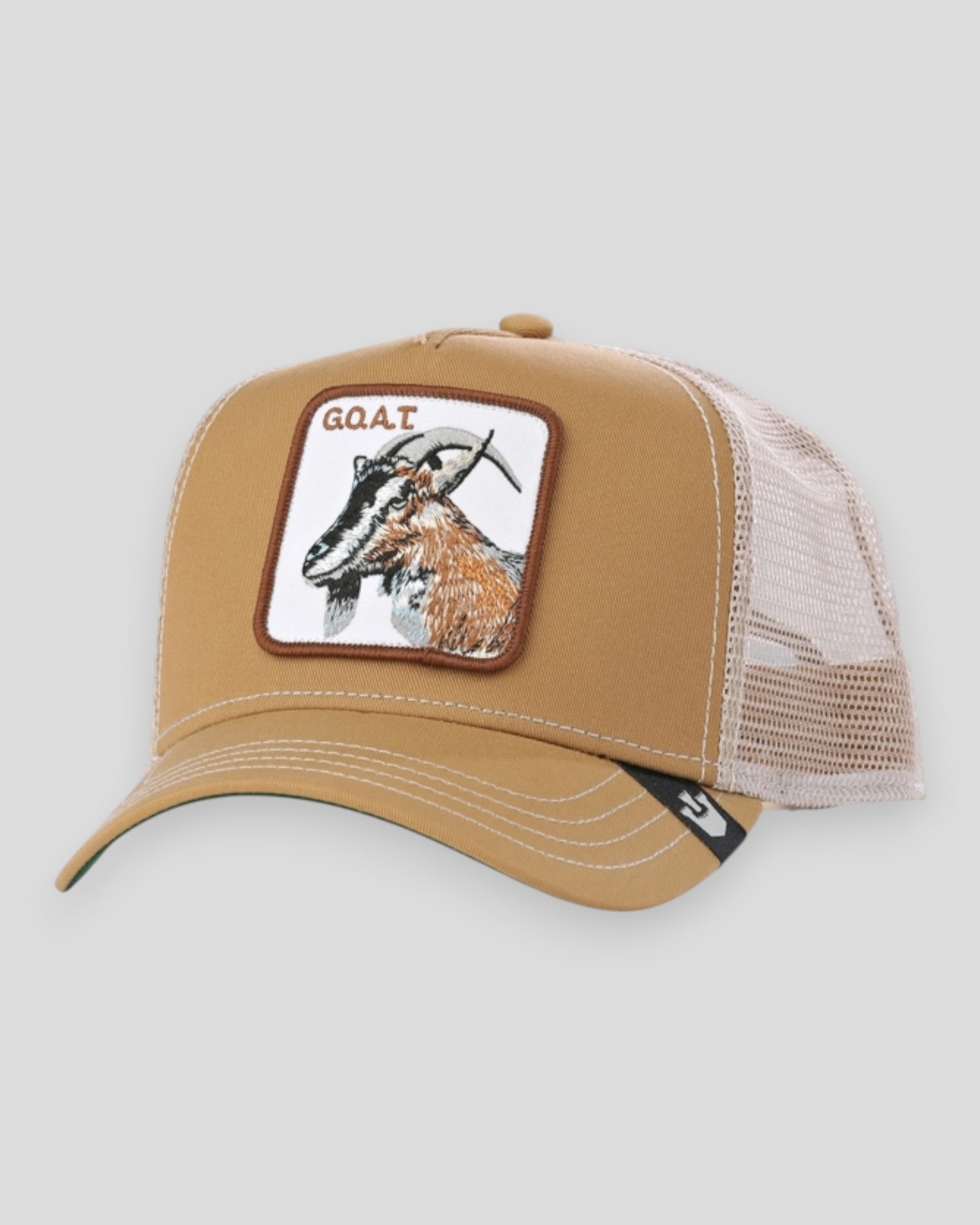 Goat Trucker Cap - Chalk/Heat