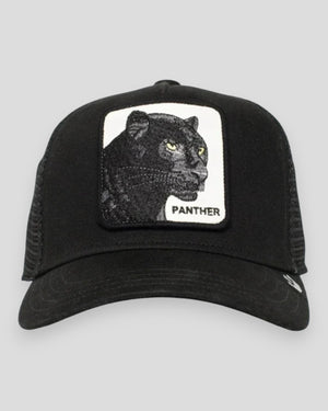 Panther Trucker Cap - Void Black