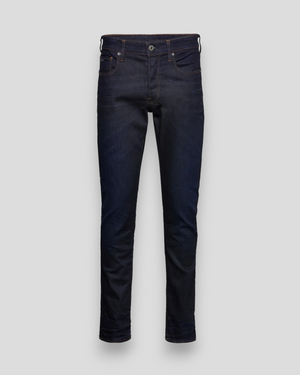 G-STAR RAW 3301 Regular Tapered Jeans in DK Aged wash, showing classic denim fit and distressed details.