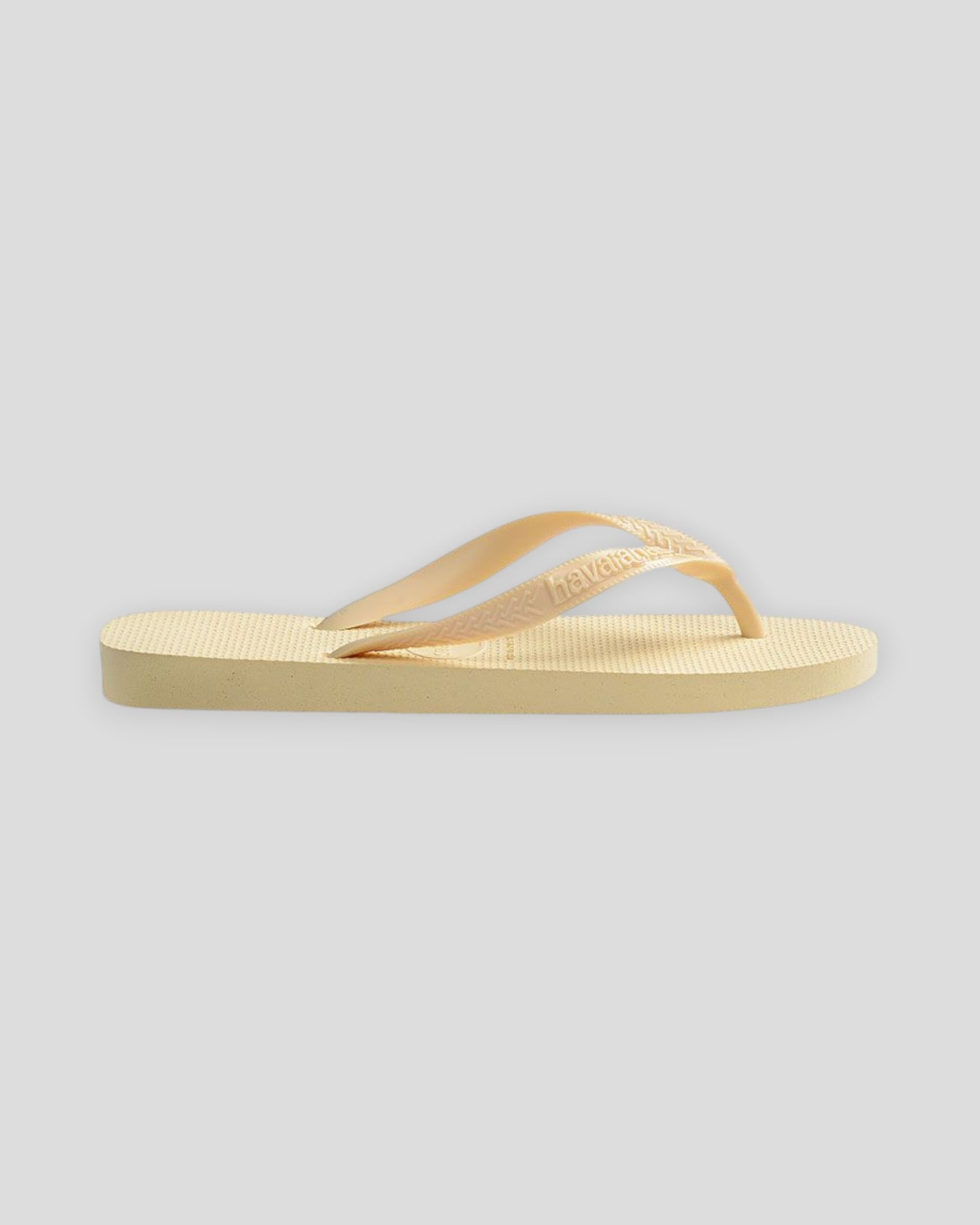 Havaianas Senses 9256 sandaler til kvinder i buttercream farve med bløde gummibelægninger og justerbare remme.